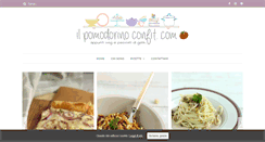 Desktop Screenshot of ilpomodorinoconfit.com